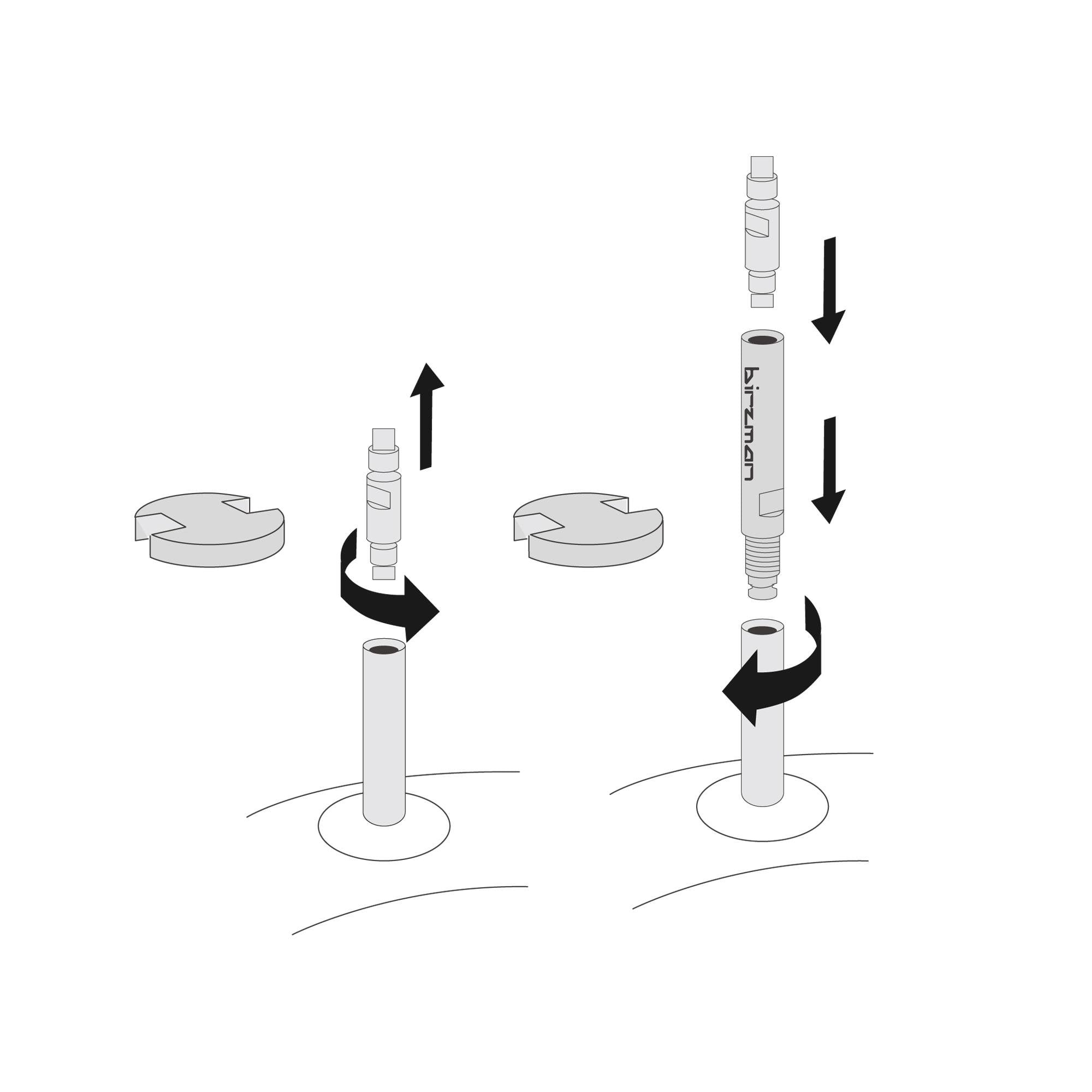 Birzman Valve Extender with Tool