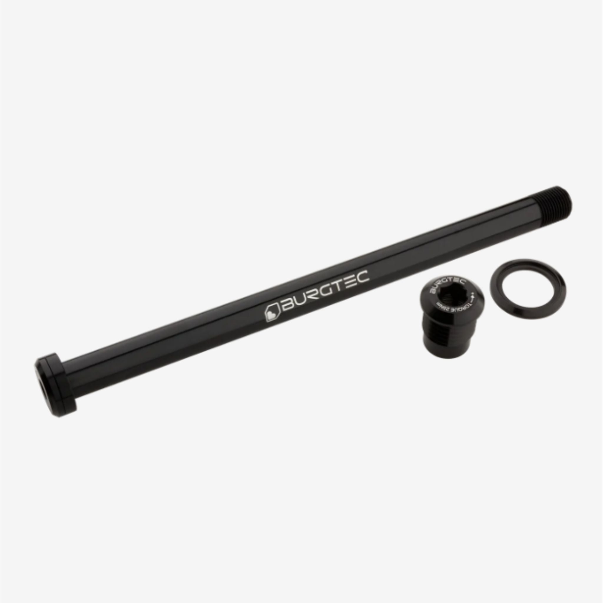 Burgtec 180mm x 12mm 1.00mm Pitch Rear Axle (Nukeproof) Burgtec Black