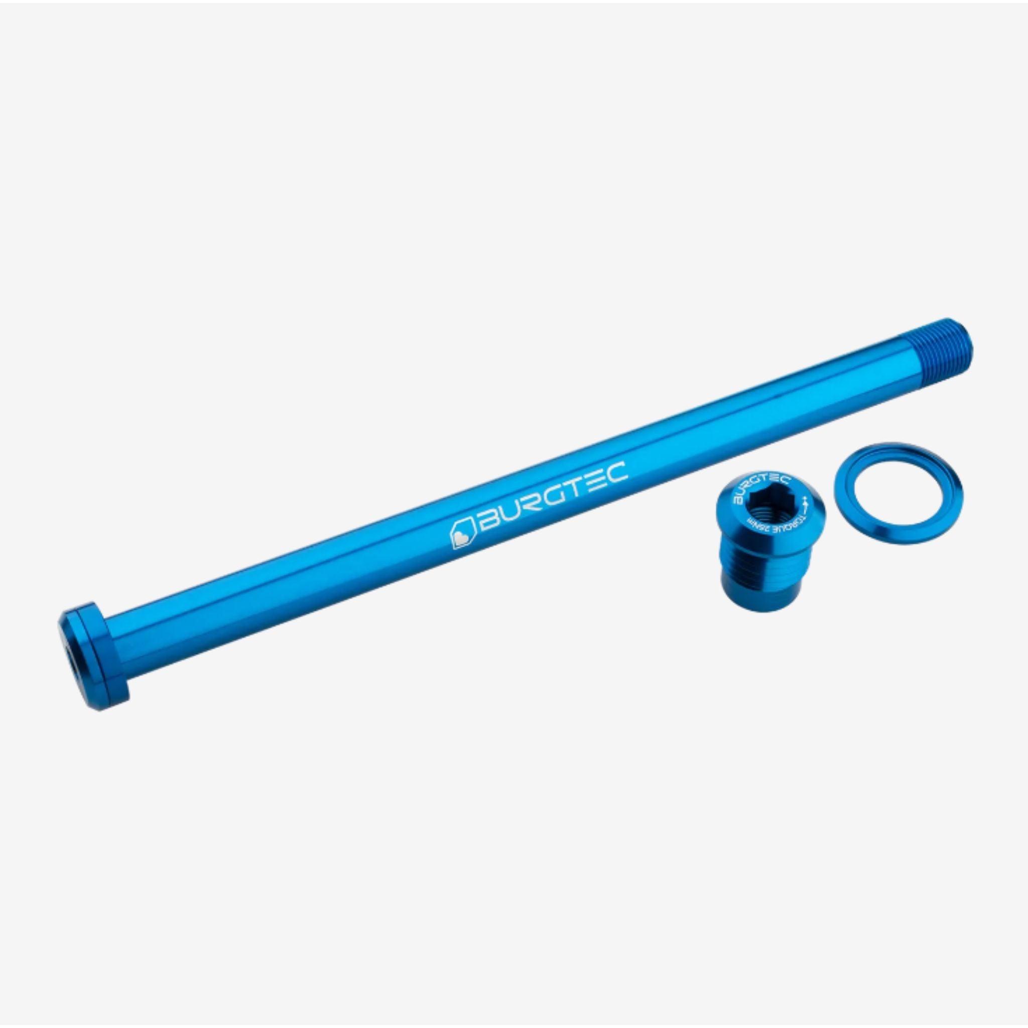 Burgtec 180mm x 12mm 1.00mm Pitch Rear Axle (Nukeproof) Deep Blue