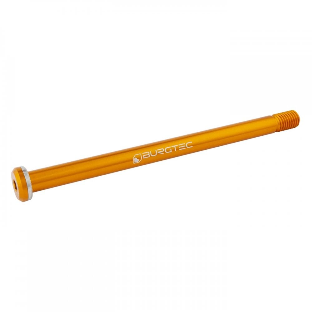 Burgtec 180mm x 12mm 1.75mm Pitch Rear Axle Iron Bro Orange