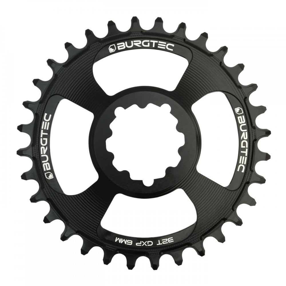 Burgtec Chainring - GXP 6mm Offset Thick Thin Burgtec Black / 30T
