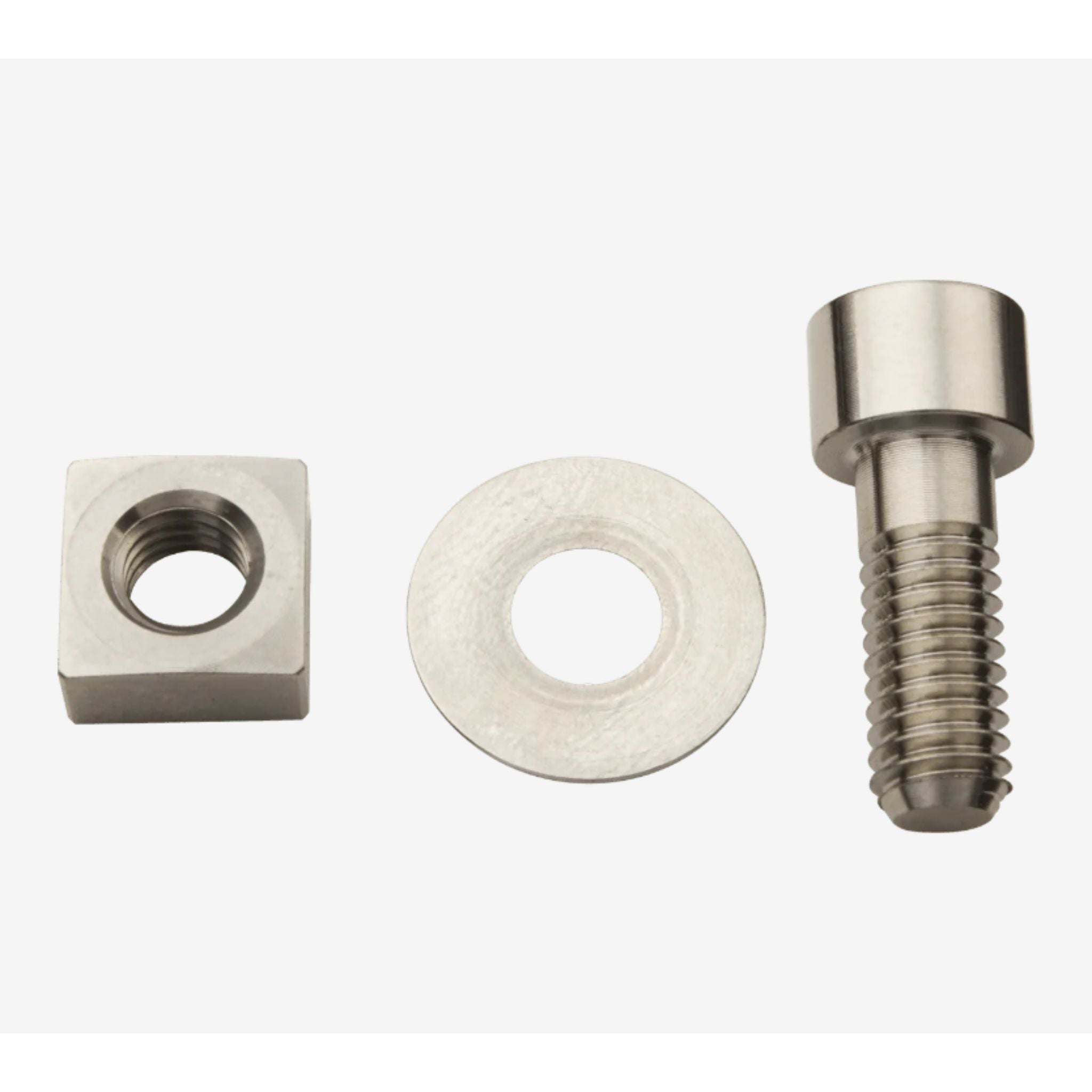 Burgtec Fox 36/38 2021+ Fork Axle Titanium Nut and Bolt Titanium