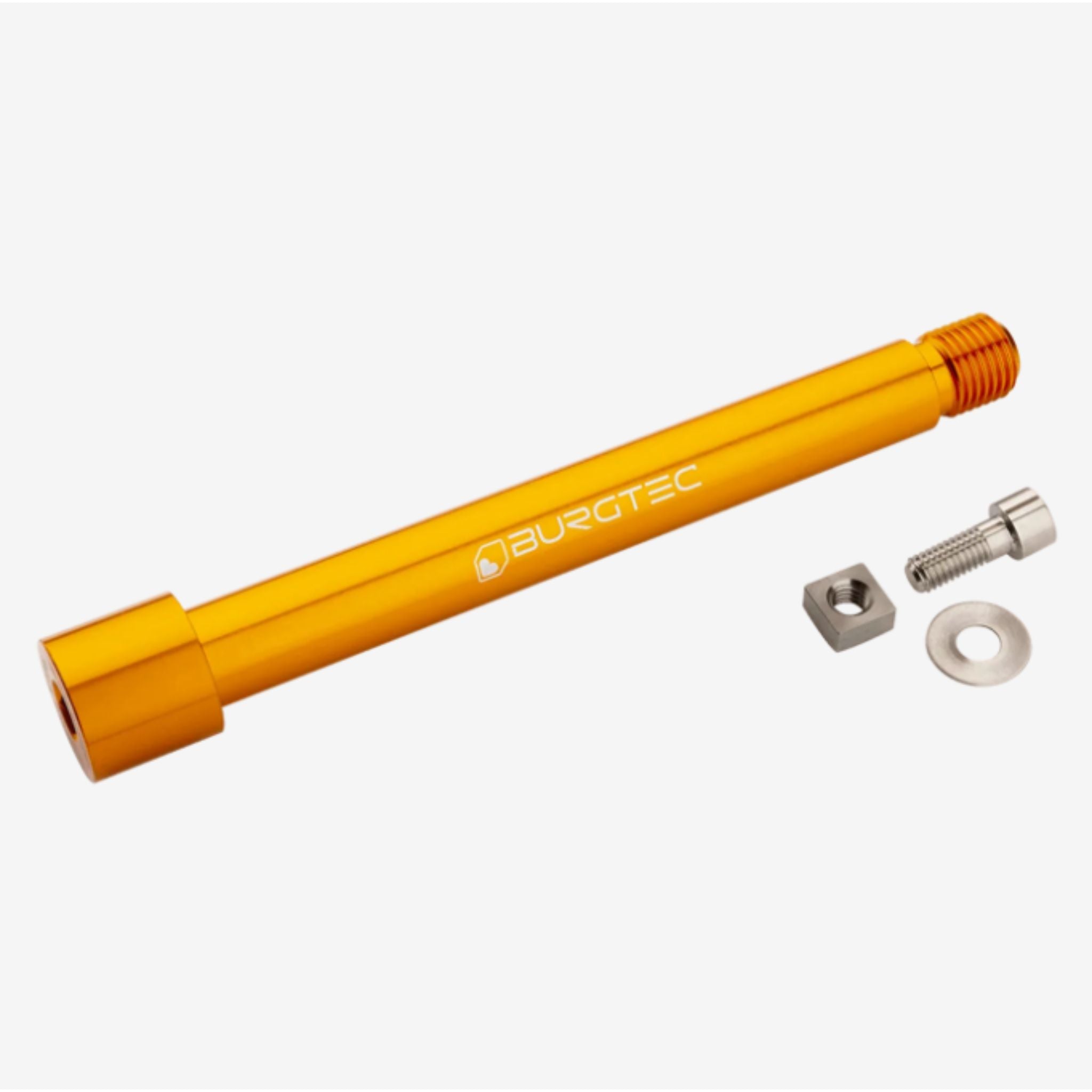 Burgtec Fox 36/38 Boost 2021+ Fork Axle Iron Bro Orange