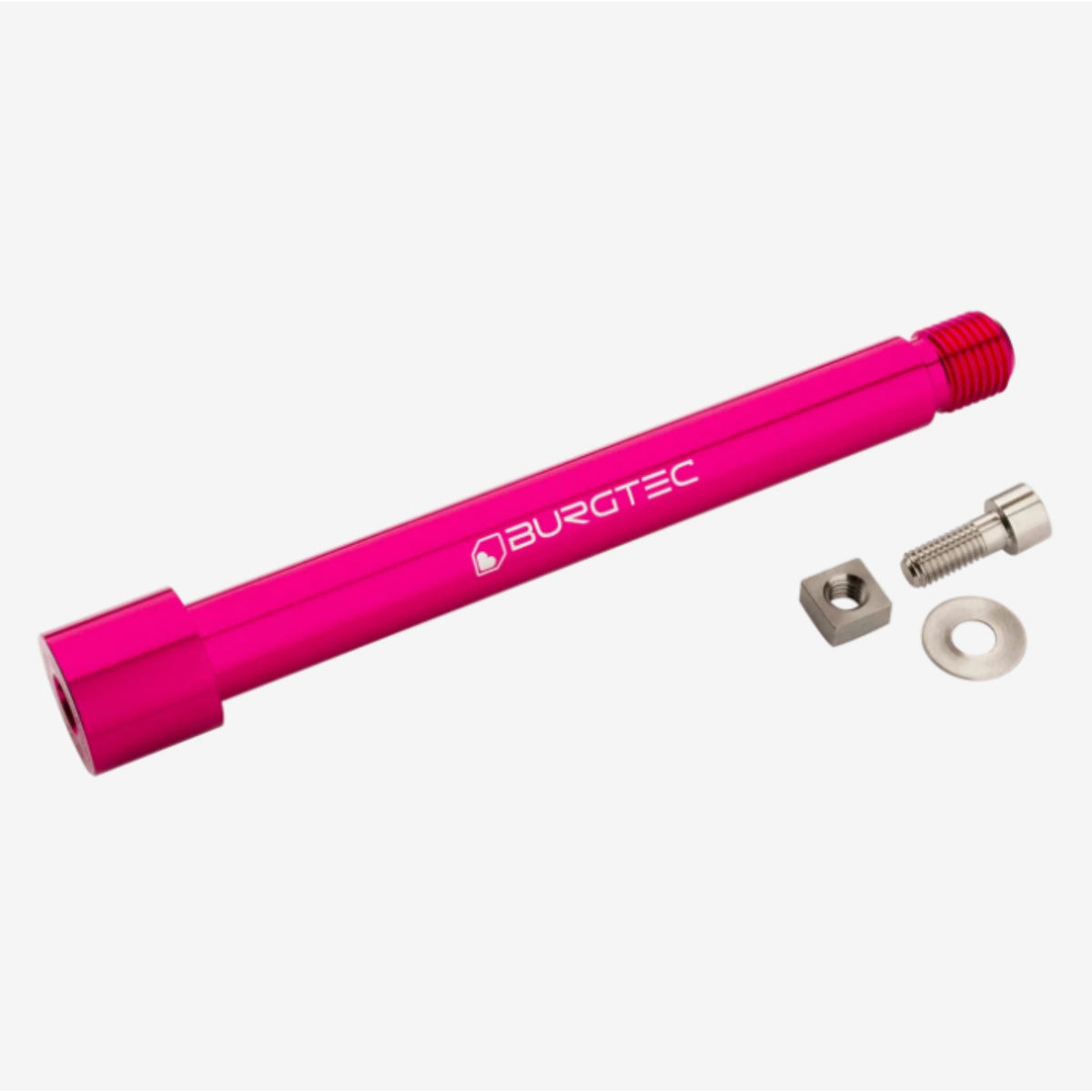 Burgtec Fox 36/38 Boost 2021+ Fork Axle Toxic Barbie Pink