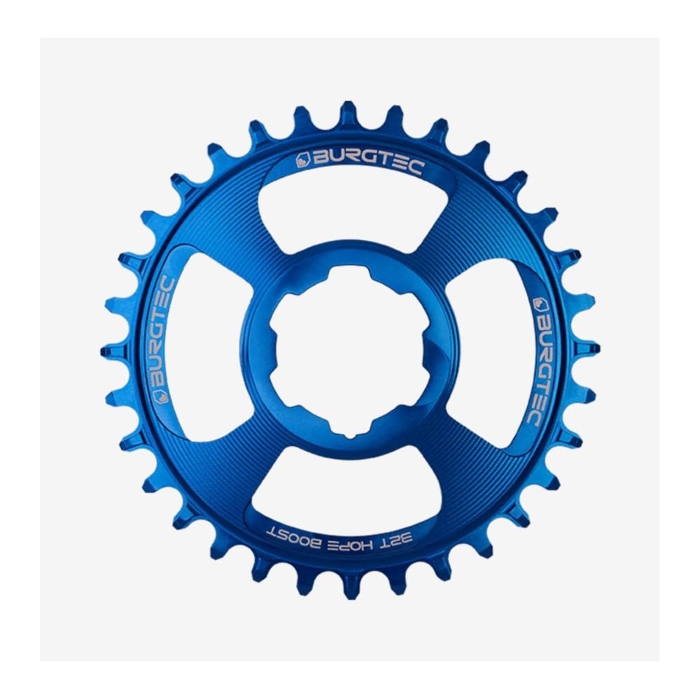 Burgtec Hope Boost Direct Mount Thick Thin Chainring Deep Blue / 28T