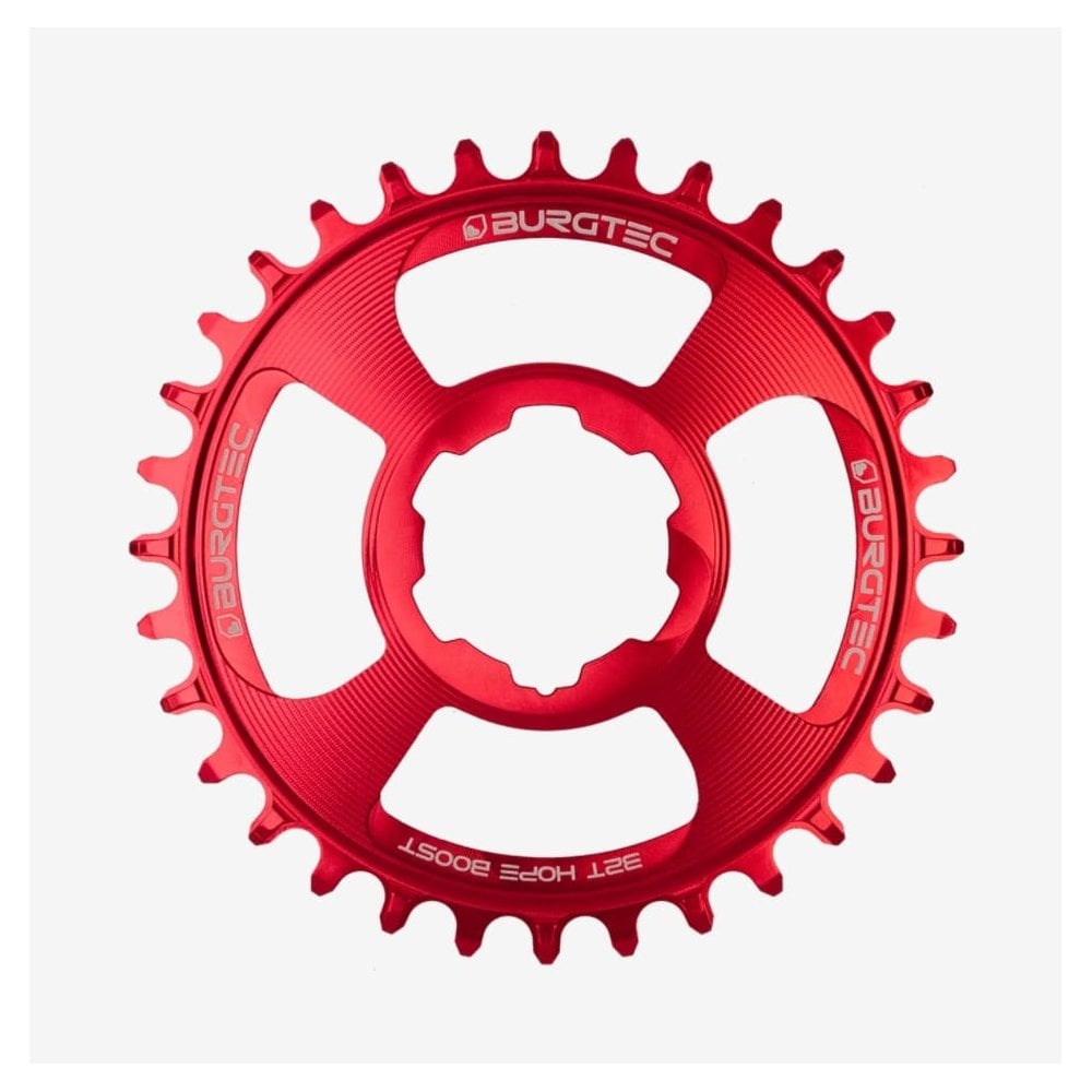 Burgtec Hope Boost Direct Mount Thick Thin Chainring Race Red / 28T