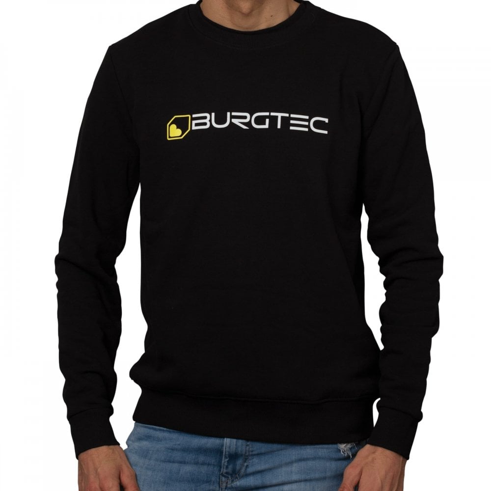 Burgtec Logo Sweater Black / S