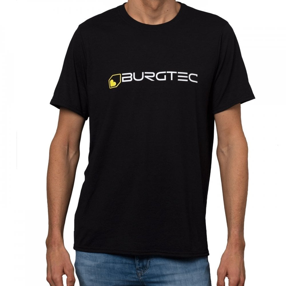 Burgtec Logo Tech T-Shirt Black / S