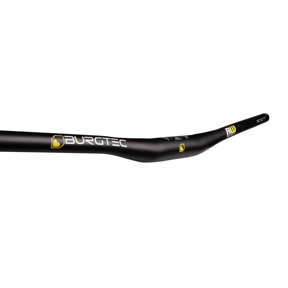 Burgtec RideWide DH Alloy Bar 35mm Black / 22.5mm Rise