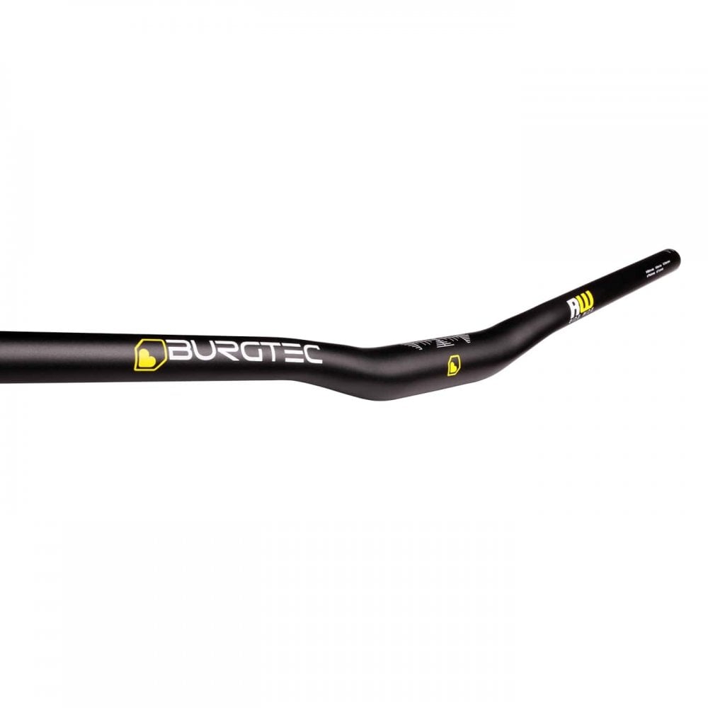 Burgtec RideWide Enduro Alloy Bar 35mm Black / 15mm Rise
