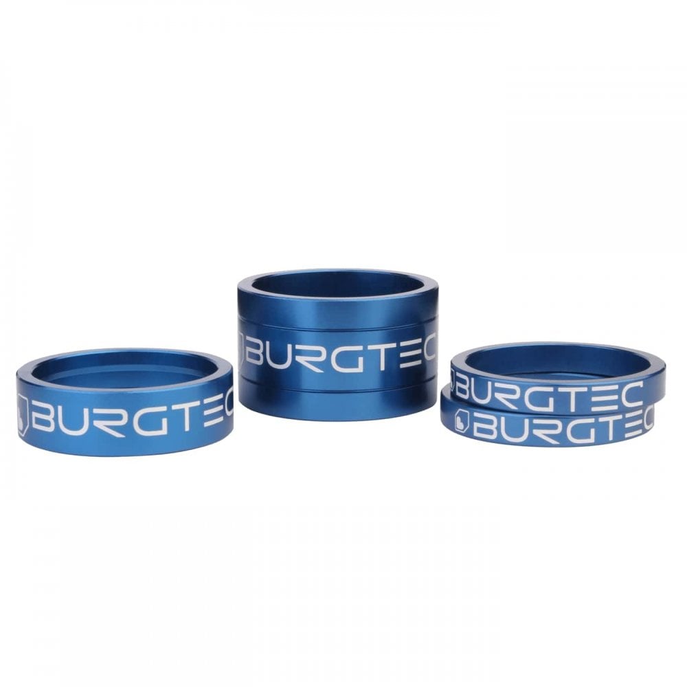 Burgtec Stem Spacers Kit Deep Blue