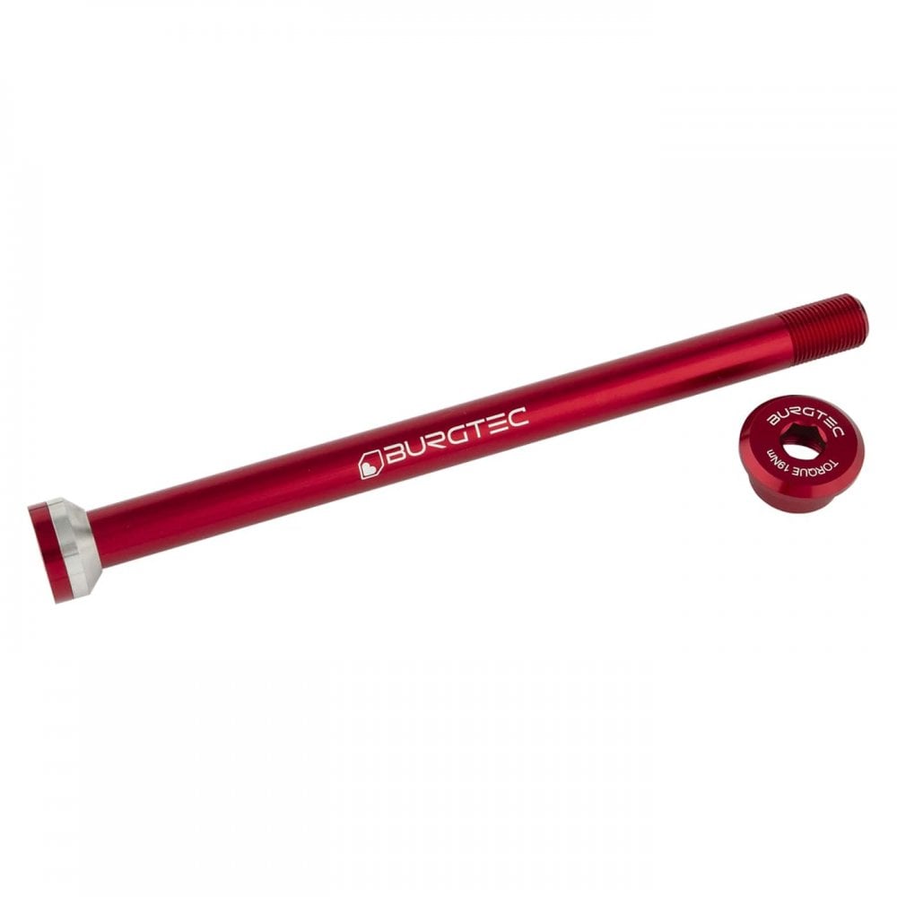 Burgtec Transition 171mm Rear Axle Race Red