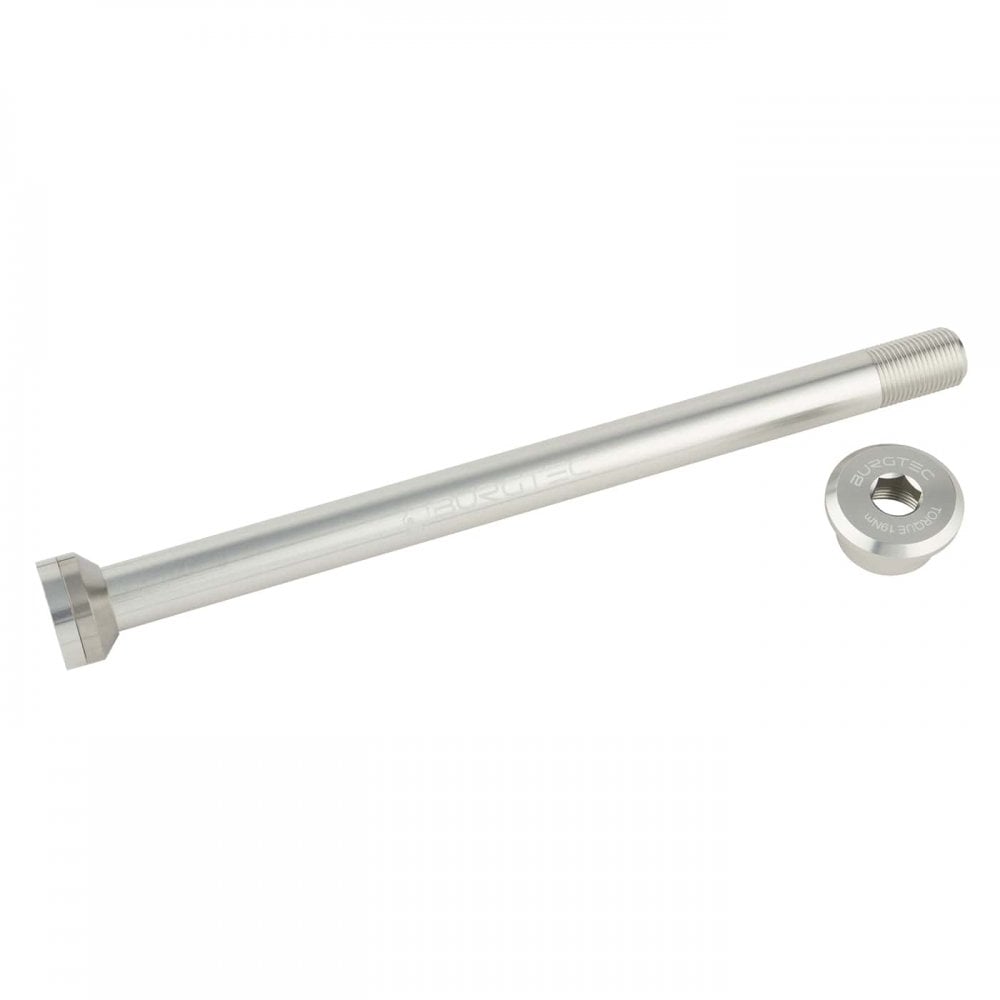 Burgtec Transition 171mm Rear Axle Rhodium Silver