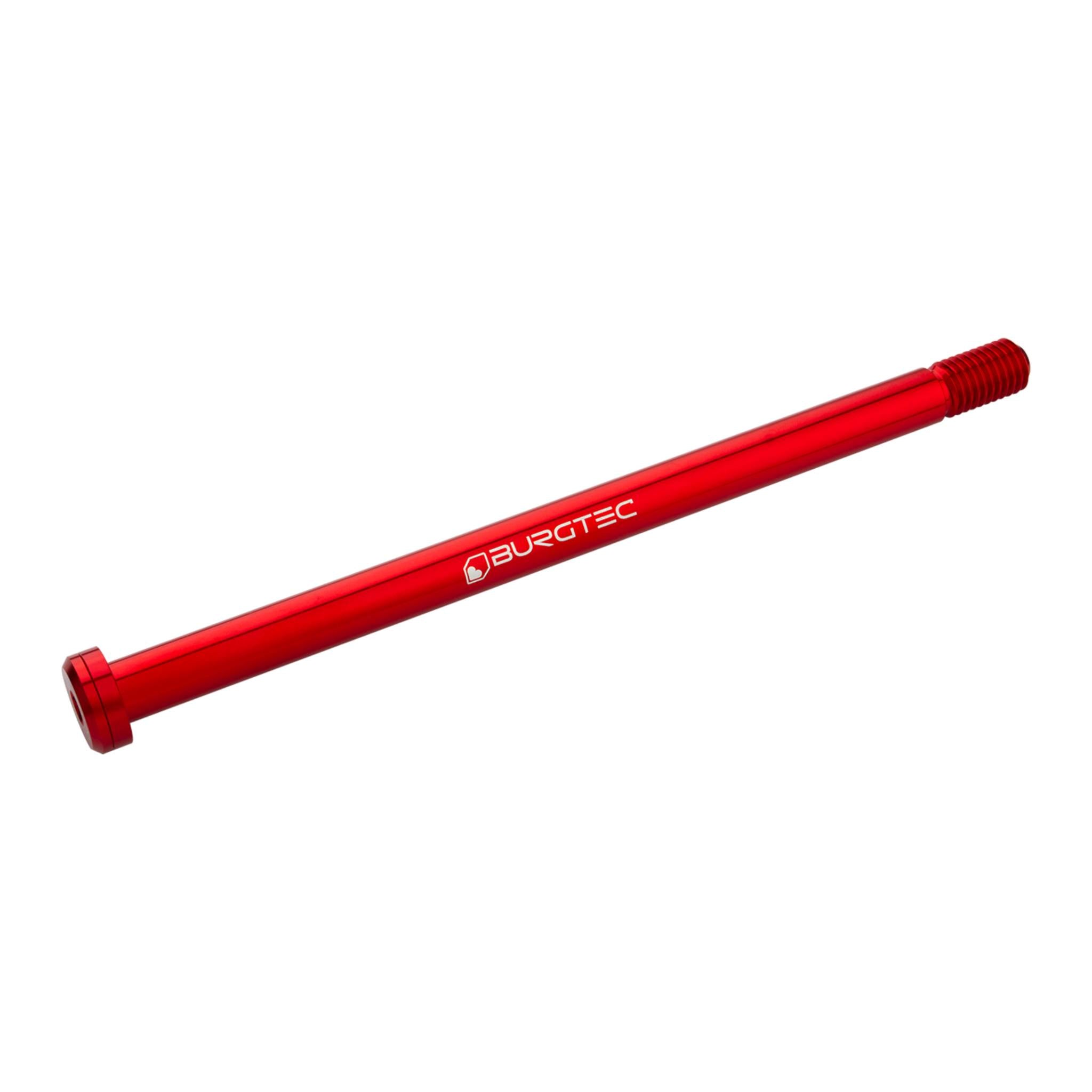 Burgtec Trek 198.5mm Rear Axle Race Red