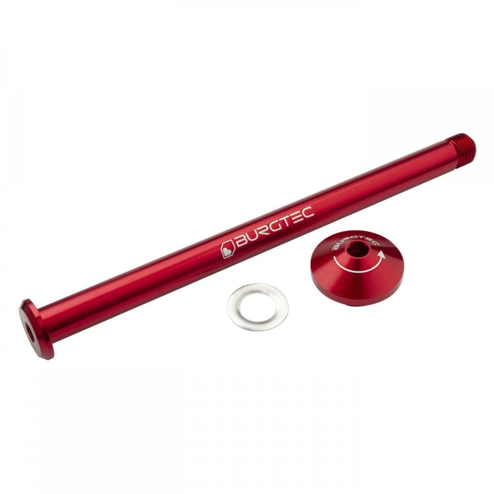 Burgtec Yeti 171mm Rear Axle Race Red