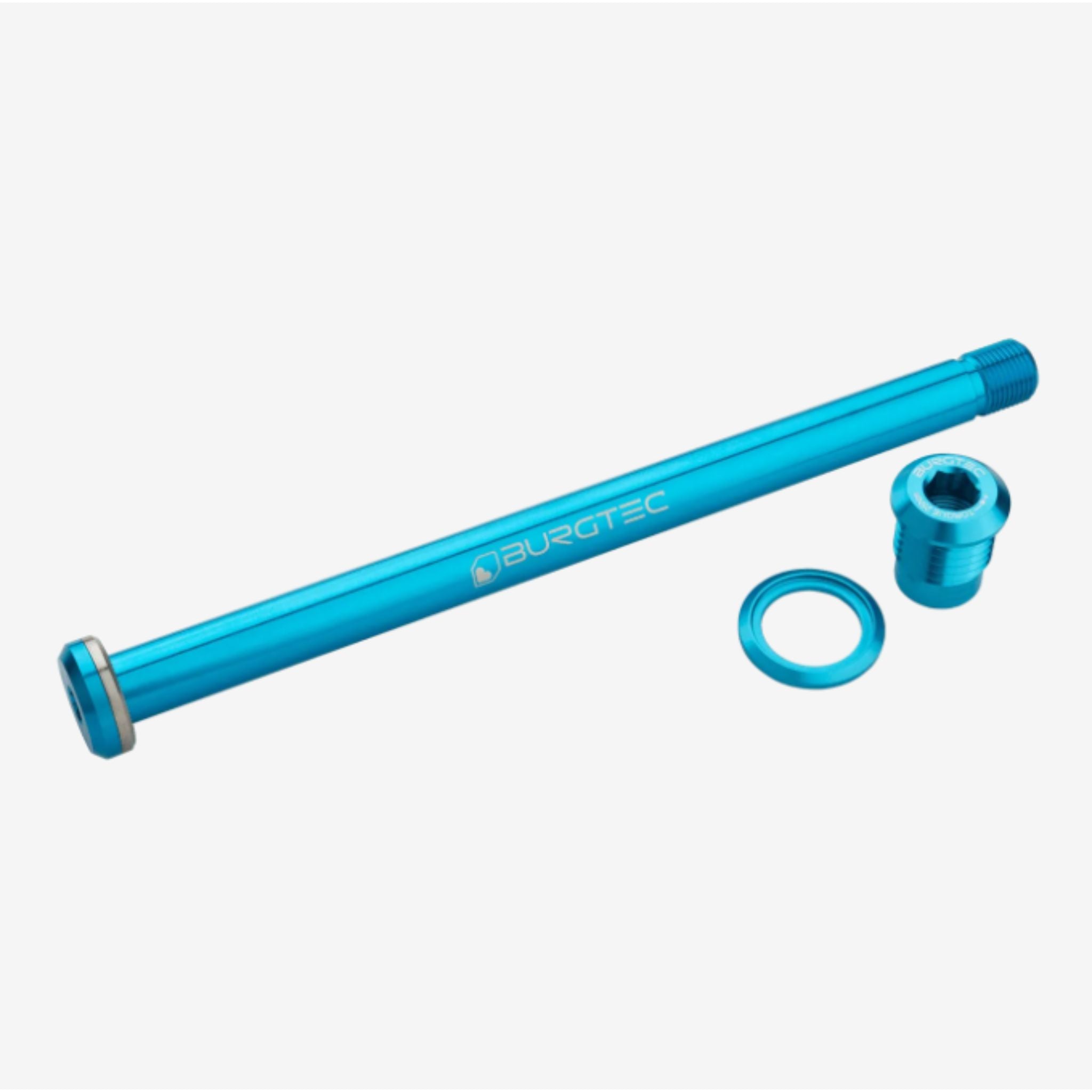 Burgtec Yeti 174mm Rear Axle Colorado Blue