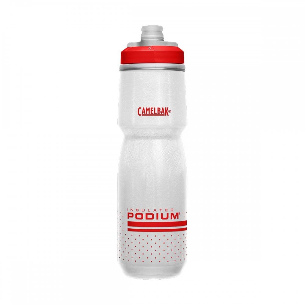Camelbak Podium Chill 710ml Water Bottle Fiery Red/White