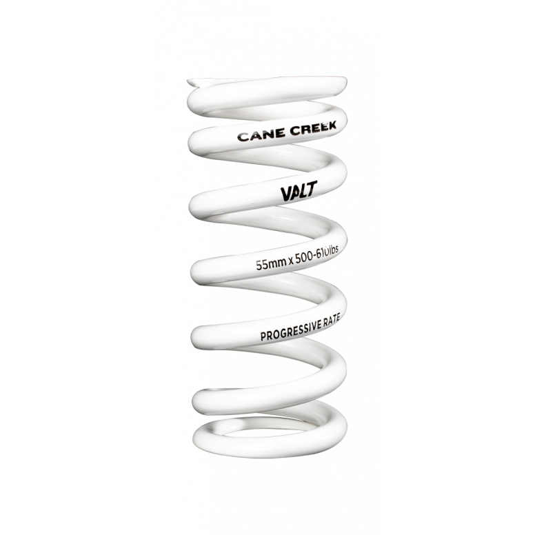 Cane Creek Valt Progressive Spring White / 55mm / 400-488lb