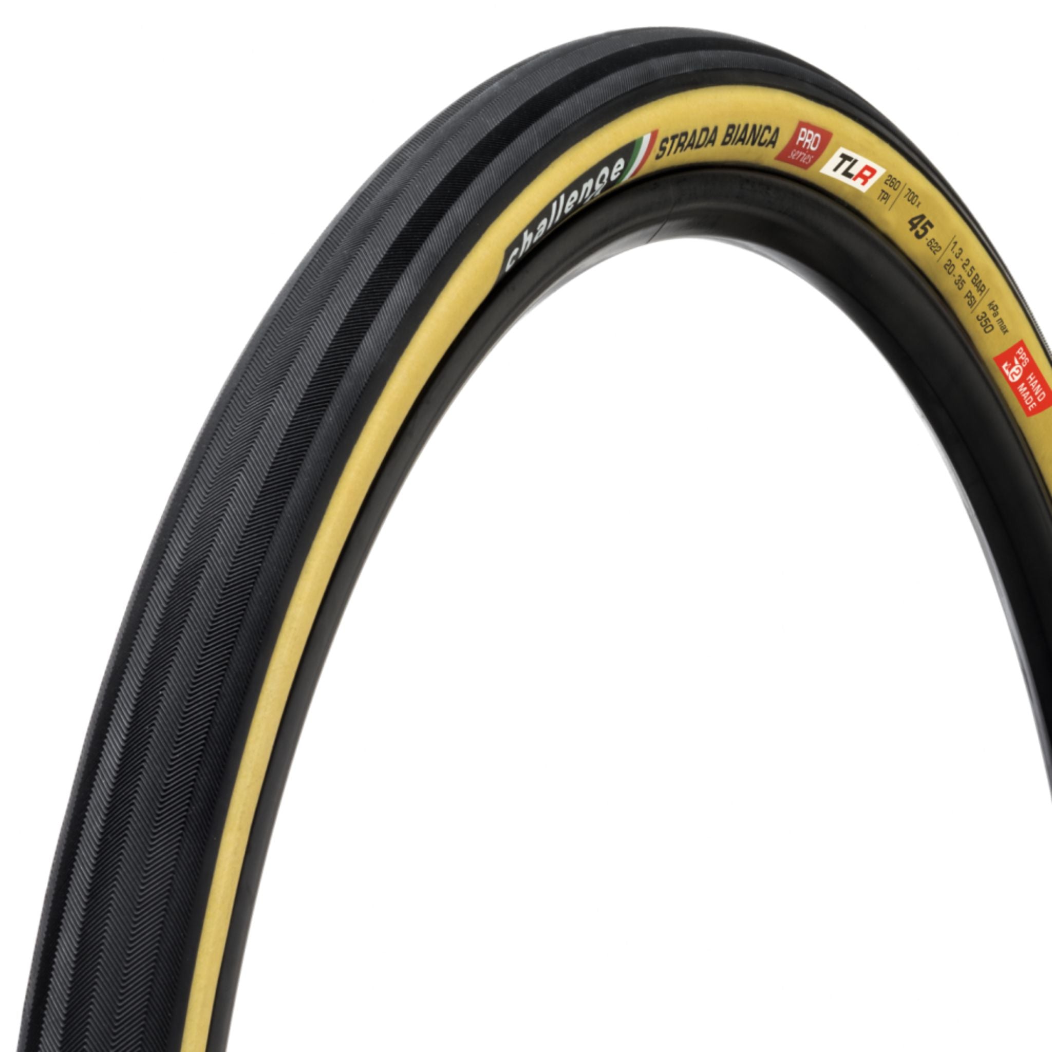 Challenge Strada Bianca Pro Handmade Tubeless Ready Tyre Tan / 700x30