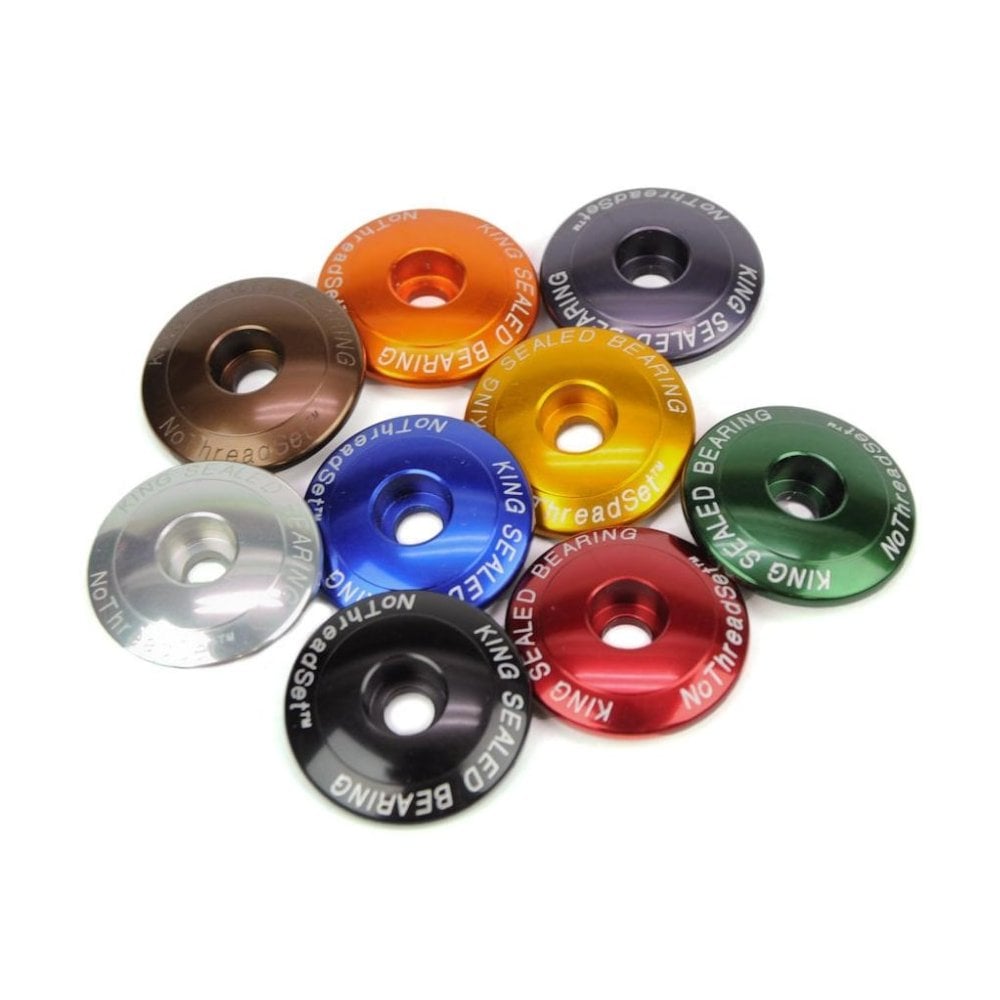 Chris King Headset Stem Cap Red / 1-1/8 Inch