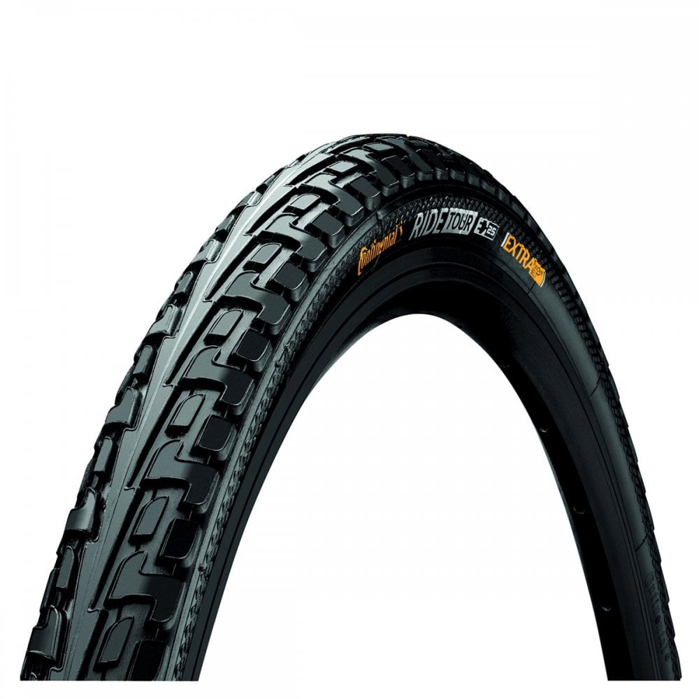 Continental Ride Tour Tyre Black / 700 x 28C / Wire Bead