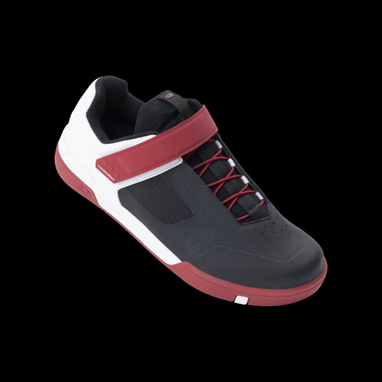 Crank Brothers Stamp Speed Lace Shoes Red/Black/White / UK 4 / EU 37