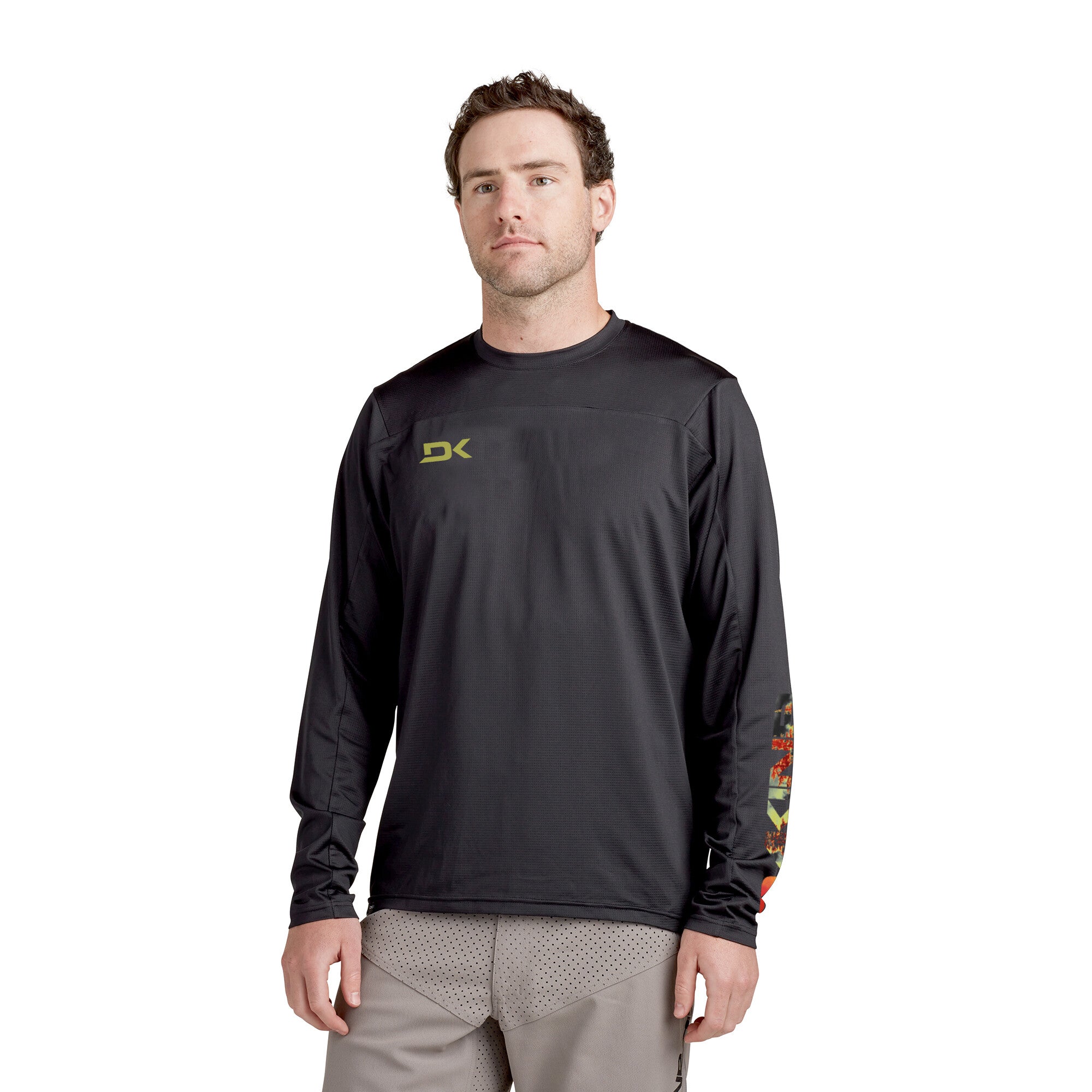 Dakine Syncline Long Sleeve Jersey Black Evolution / S