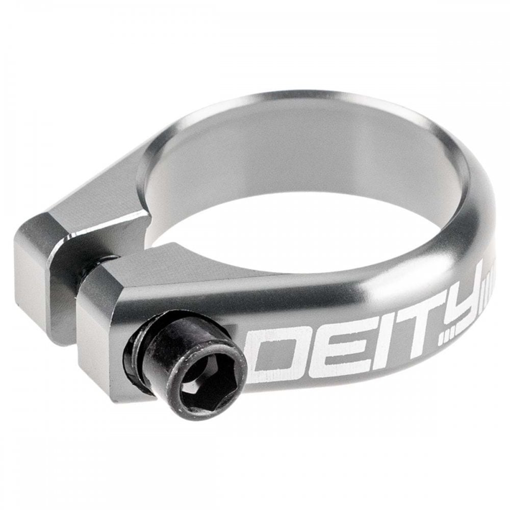 Deity Circuit Seatpost Clamp Platinum / 31.8mm