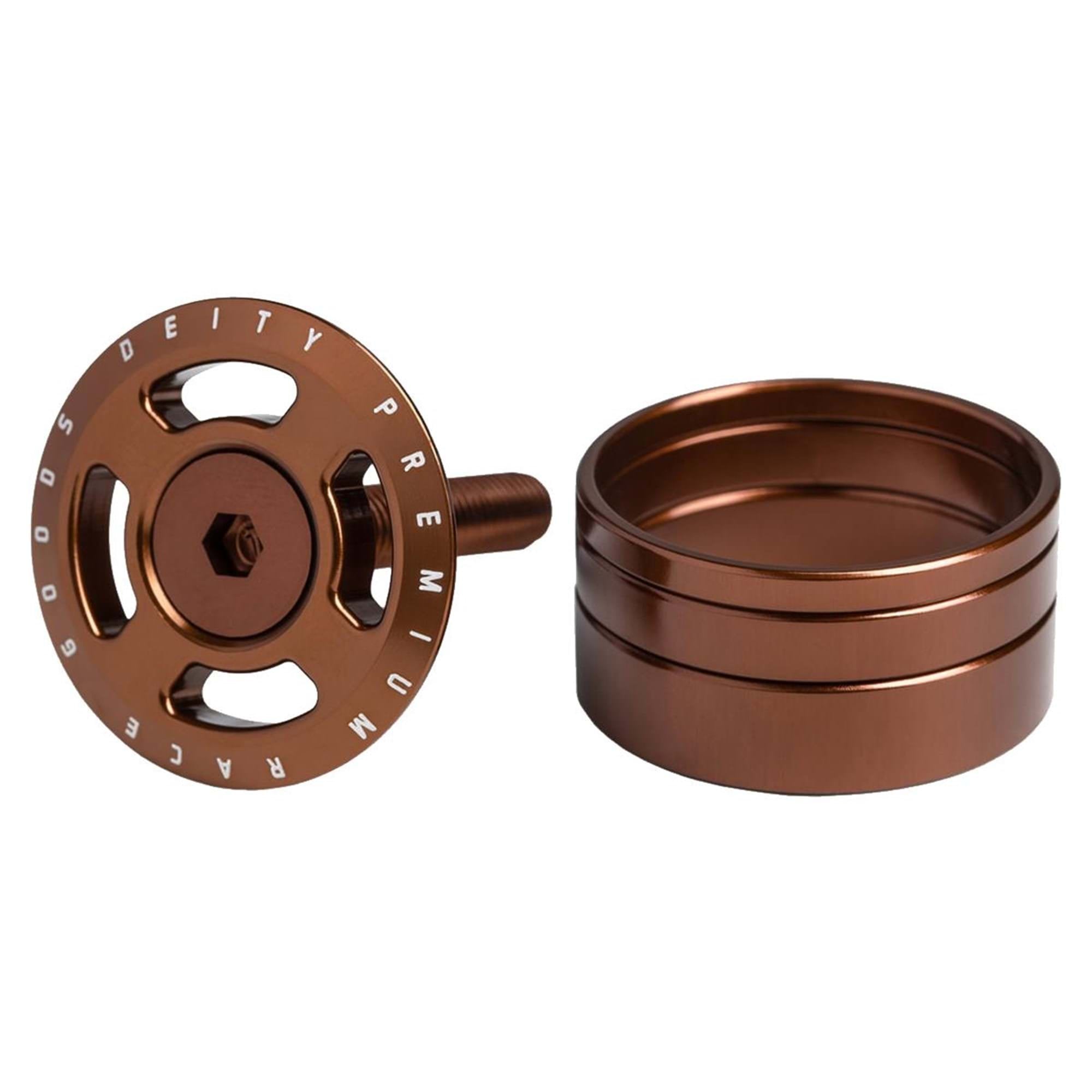 Deity Crosshair Headset Top Cap Kit Bronze