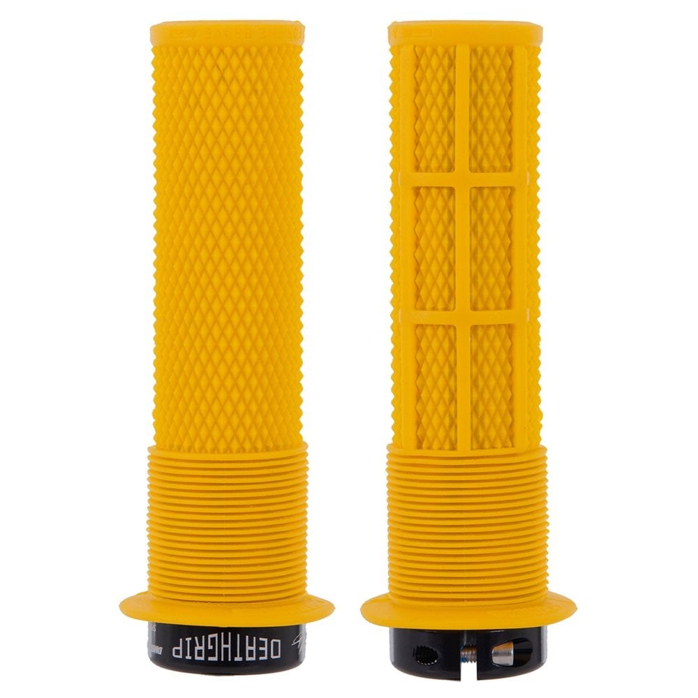 DMR DeathGrip - Flanged Gul Yellow / Thick