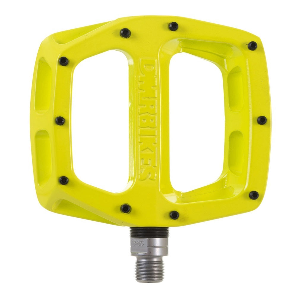 DMR V12 Flat Pedals Lemon Lime