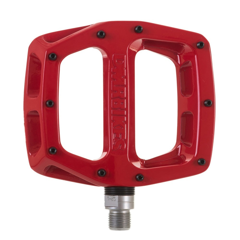 DMR V12 Flat Pedals Red