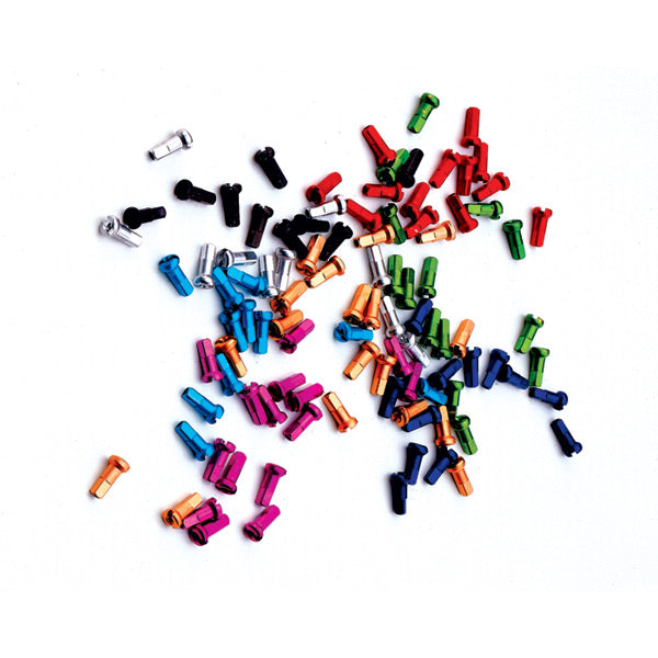 DT Swiss Alloy Nipples (Box of 100) Silver / 1.8 x 12mm