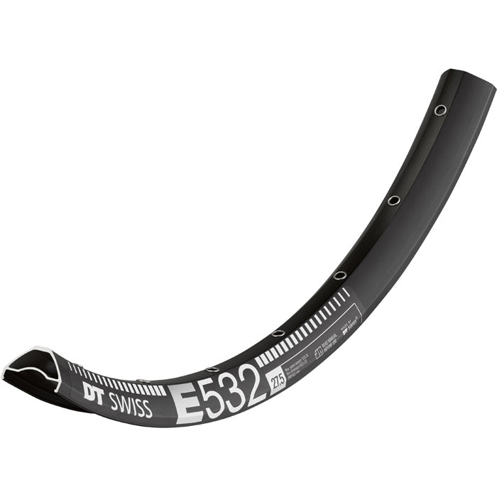 DT Swiss E 532 Enduro Disc Rim Black / 28 hole / 27.5 inches