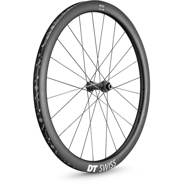 DT Swiss HGC 1400 Carbon Disc Brake Gravel Wheels Black / Front - 650b x 24mm Carbon Clincher / 12 x 110mm