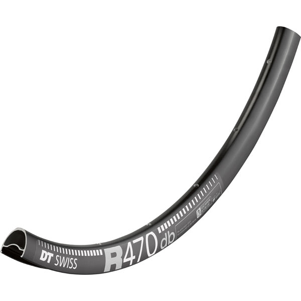 DT Swiss R 470 DB Road Disc Brake Rim Black / 24 hole / 700c