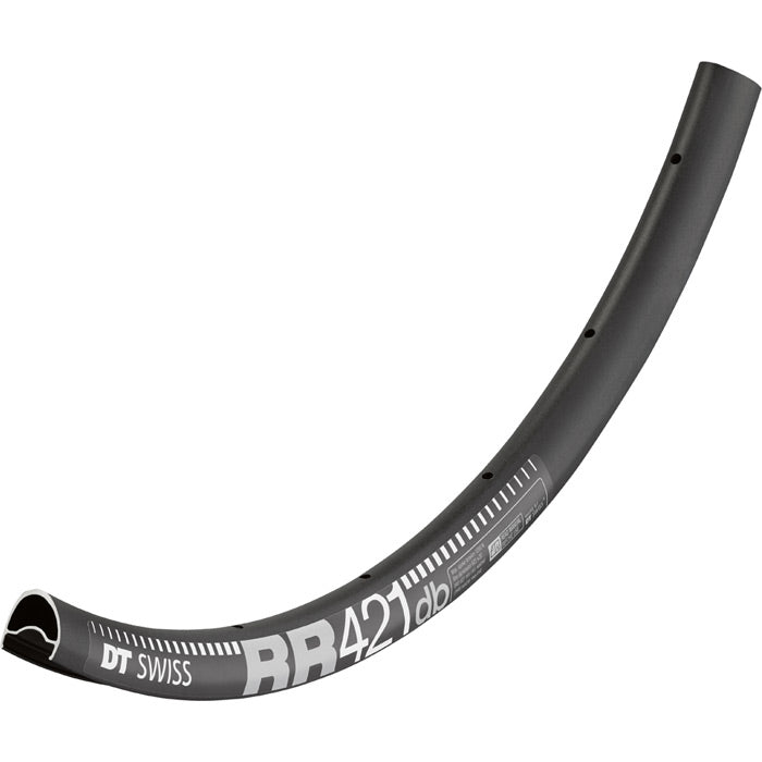 DT Swiss RR 421 Asymmetric DB SBWT Disc Brake Rim Black / 24 hole / 700c