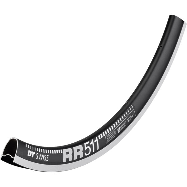 DT Swiss RR 511 SBWT Rim Black / 20 hole / 700c
