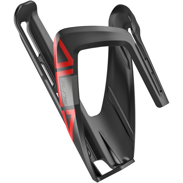Elite Ala Resin Bottle Cage Black / Red / One Size