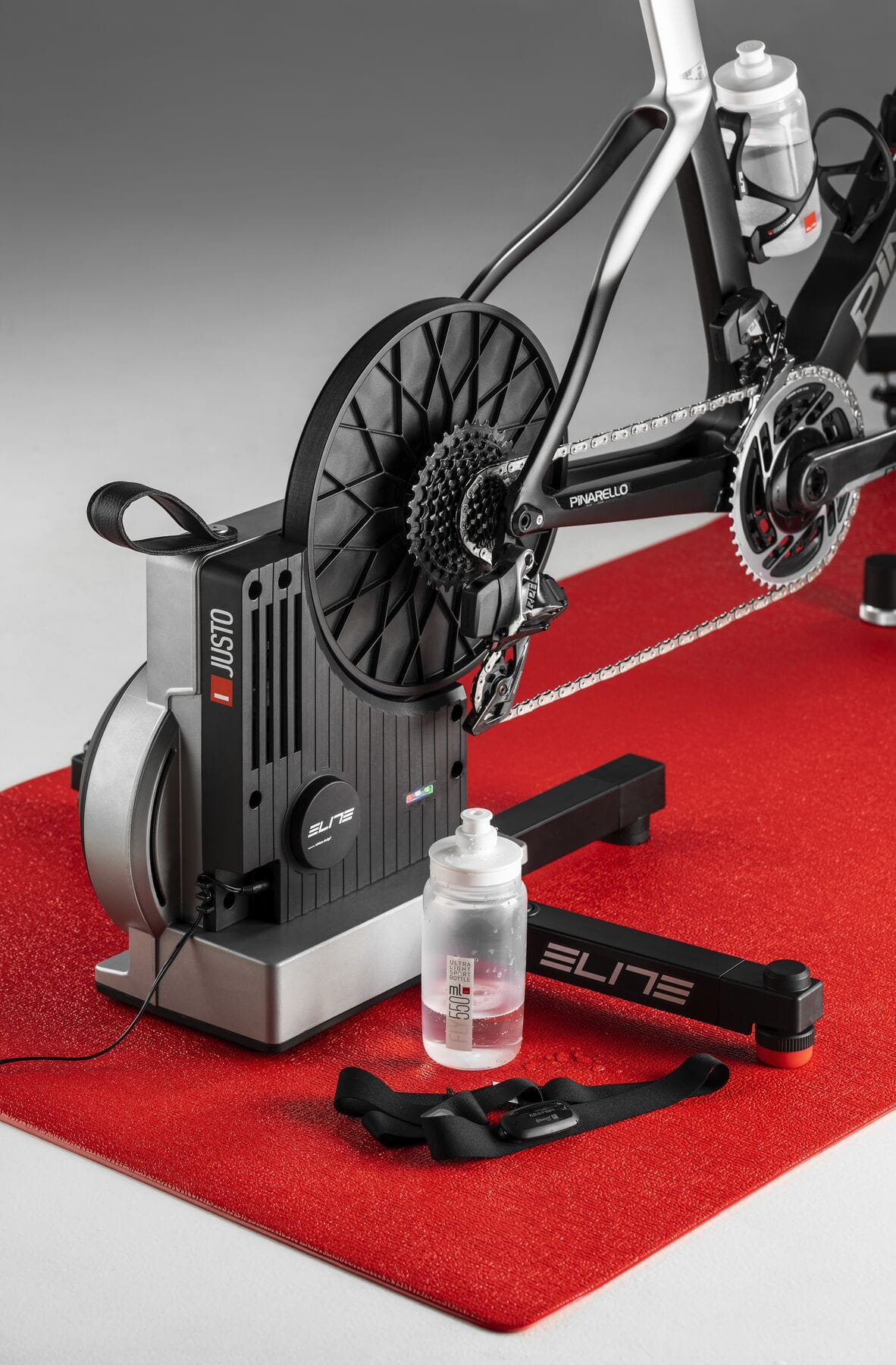 Elite Justo Direct Drive Turbo Trainer Black/Silver