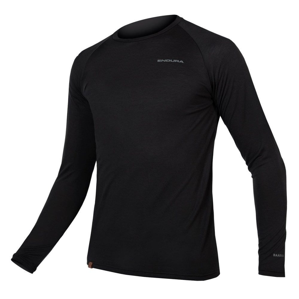 Endura BaaBaa Blend L/S Baselayer Black / S