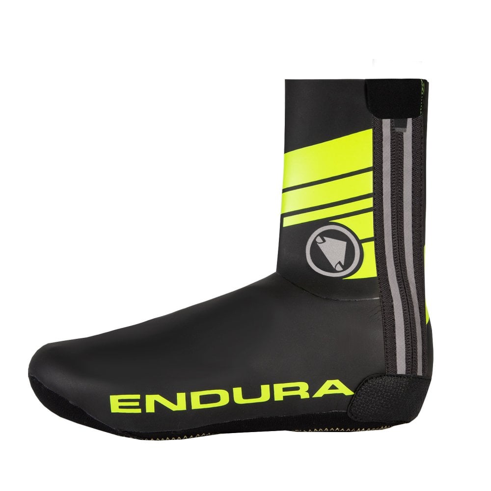 Endura Road Overshoe HiViz Yellow / S