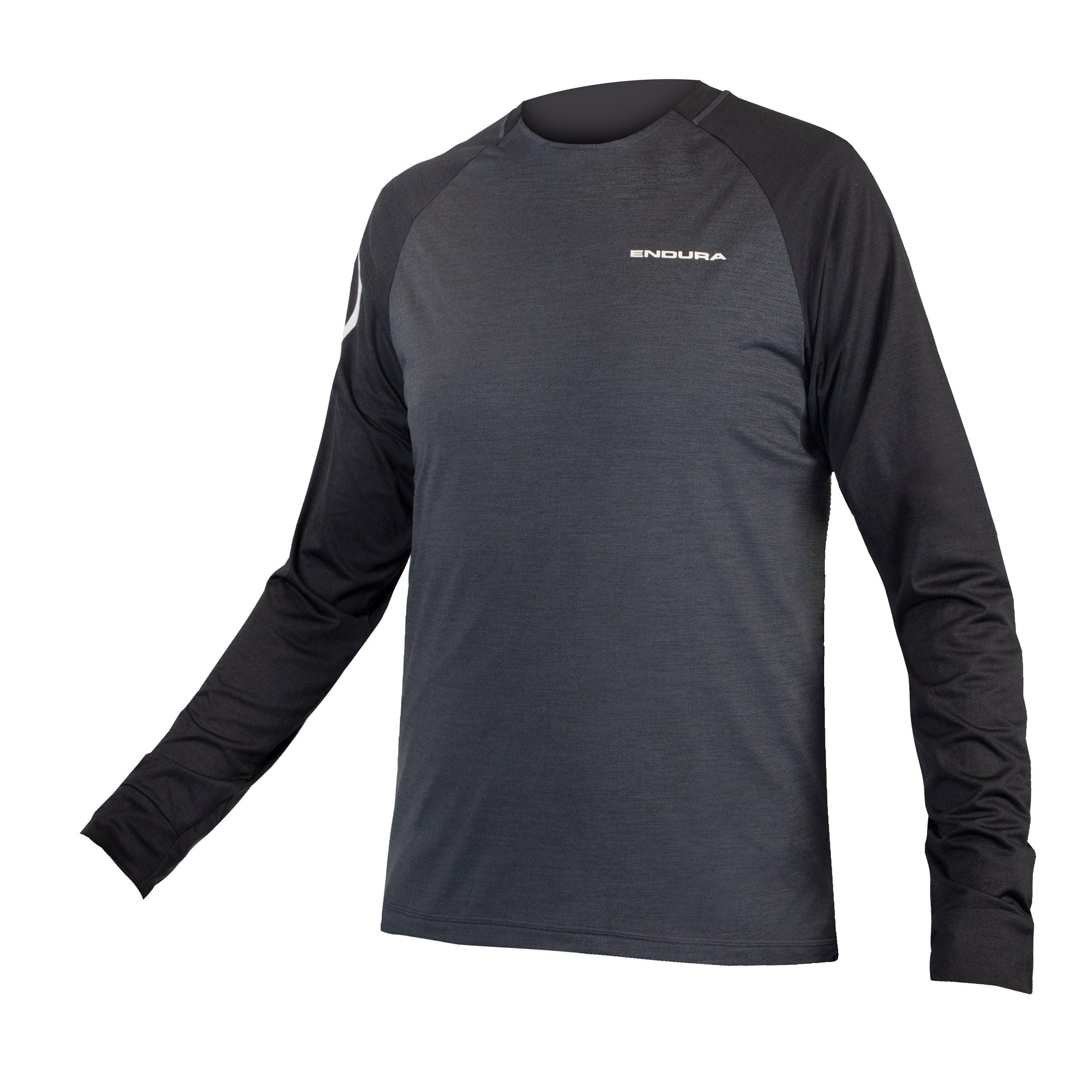 Endura SingleTrack L/S Jersey PewterGrey / S