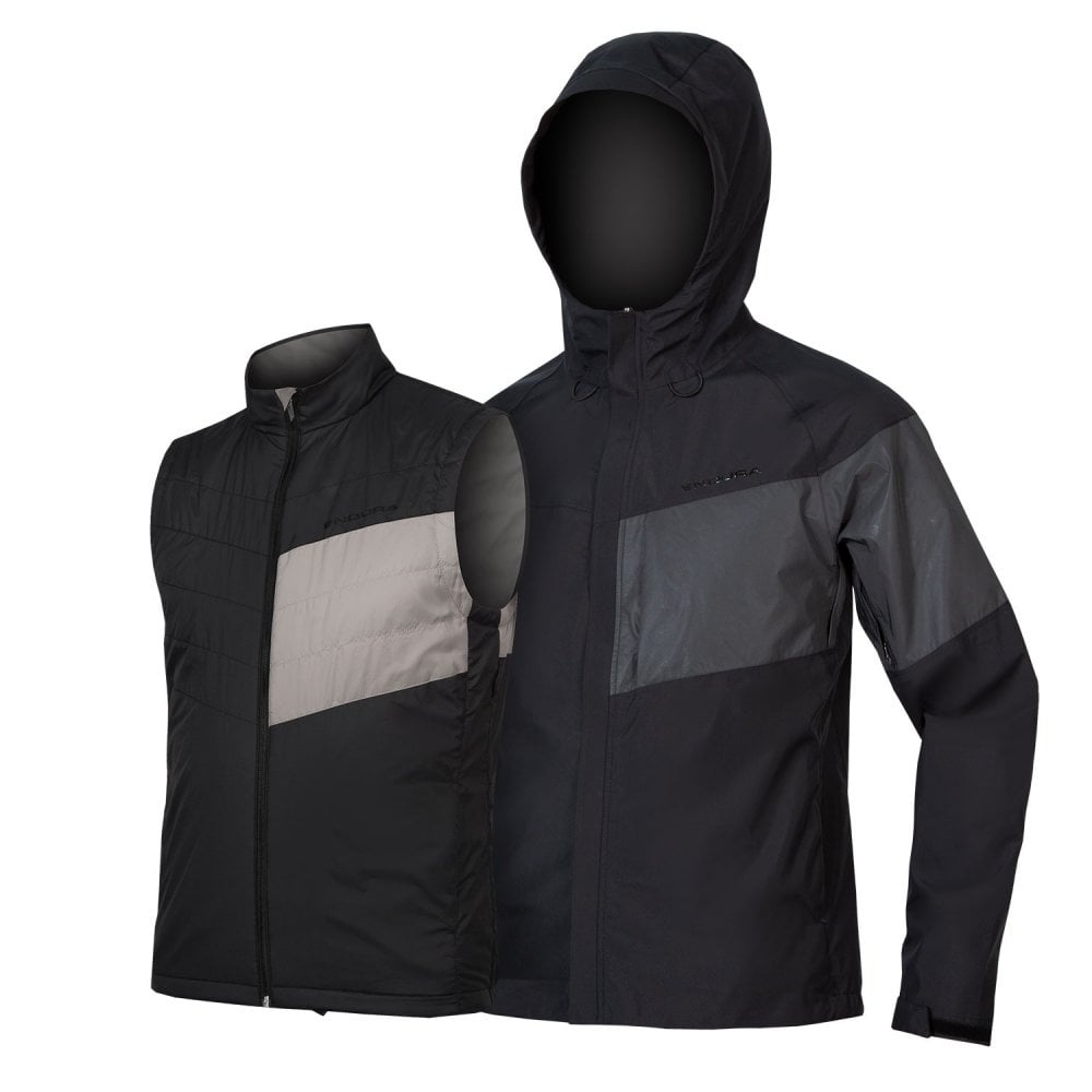 Endura Urban Luminite 3 in 1 Jacket II Black / S