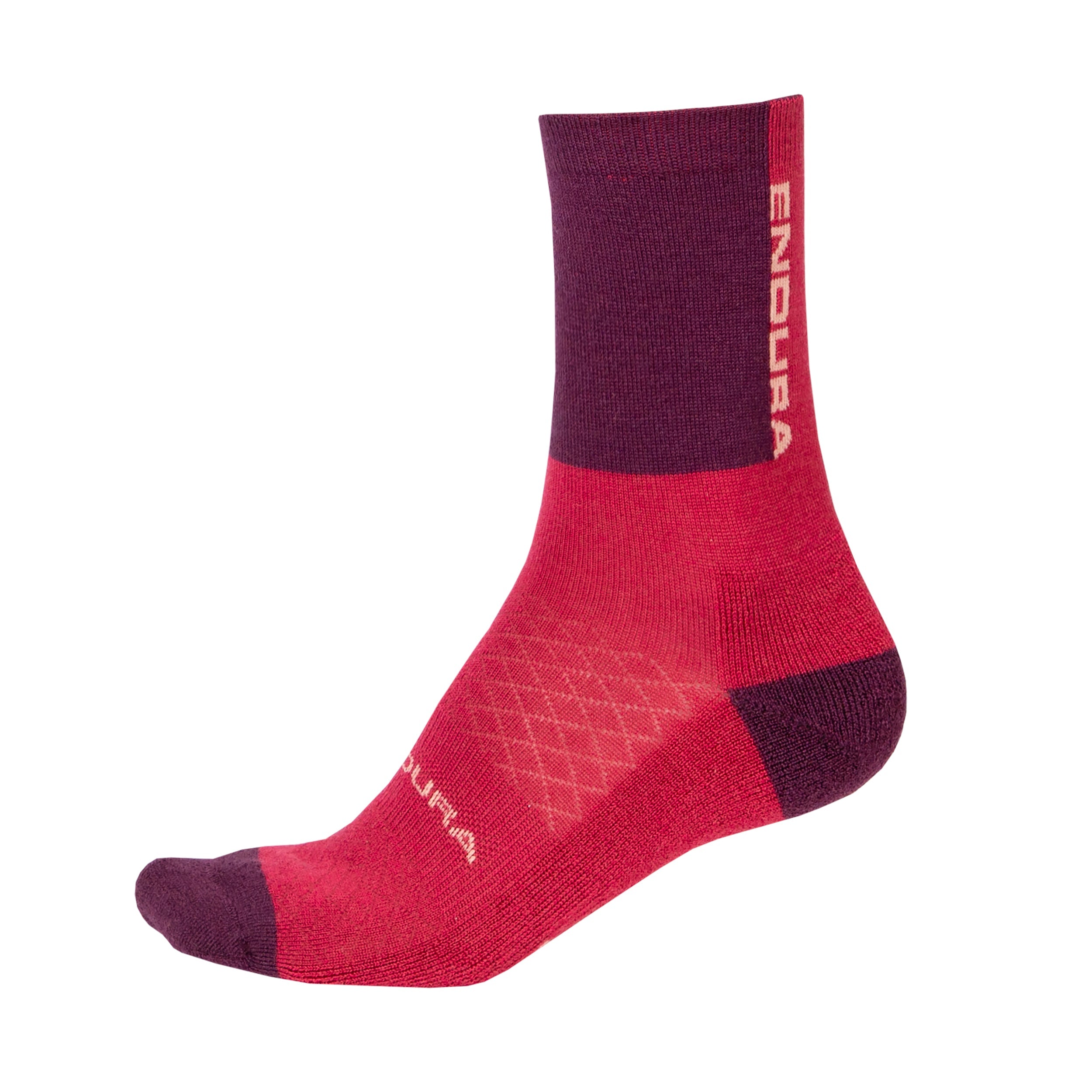 Endura Women's BaaBaa Merino Winter Sock Aubergine / One size