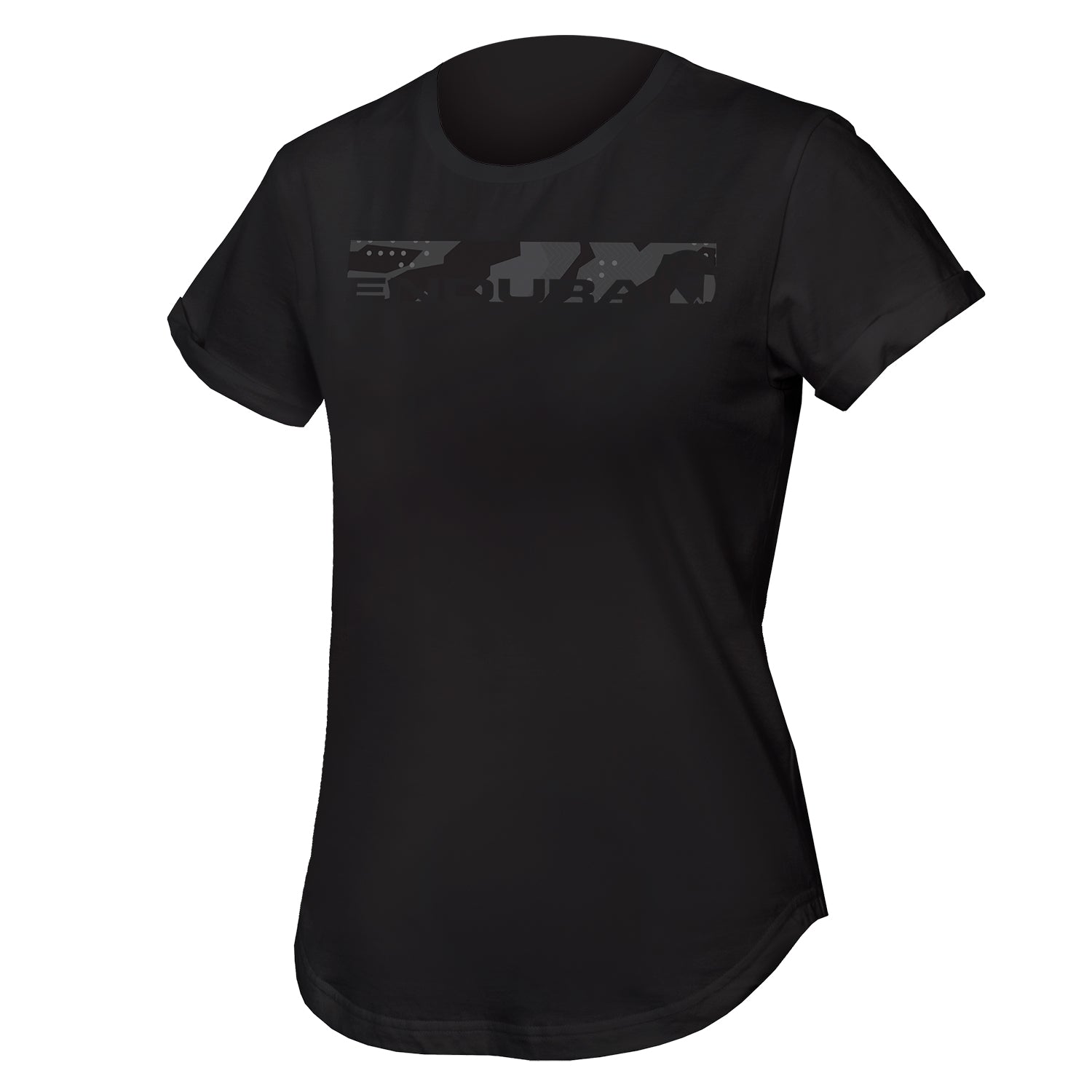 Endura Women's One Clan Organic Tee Camo Black / S