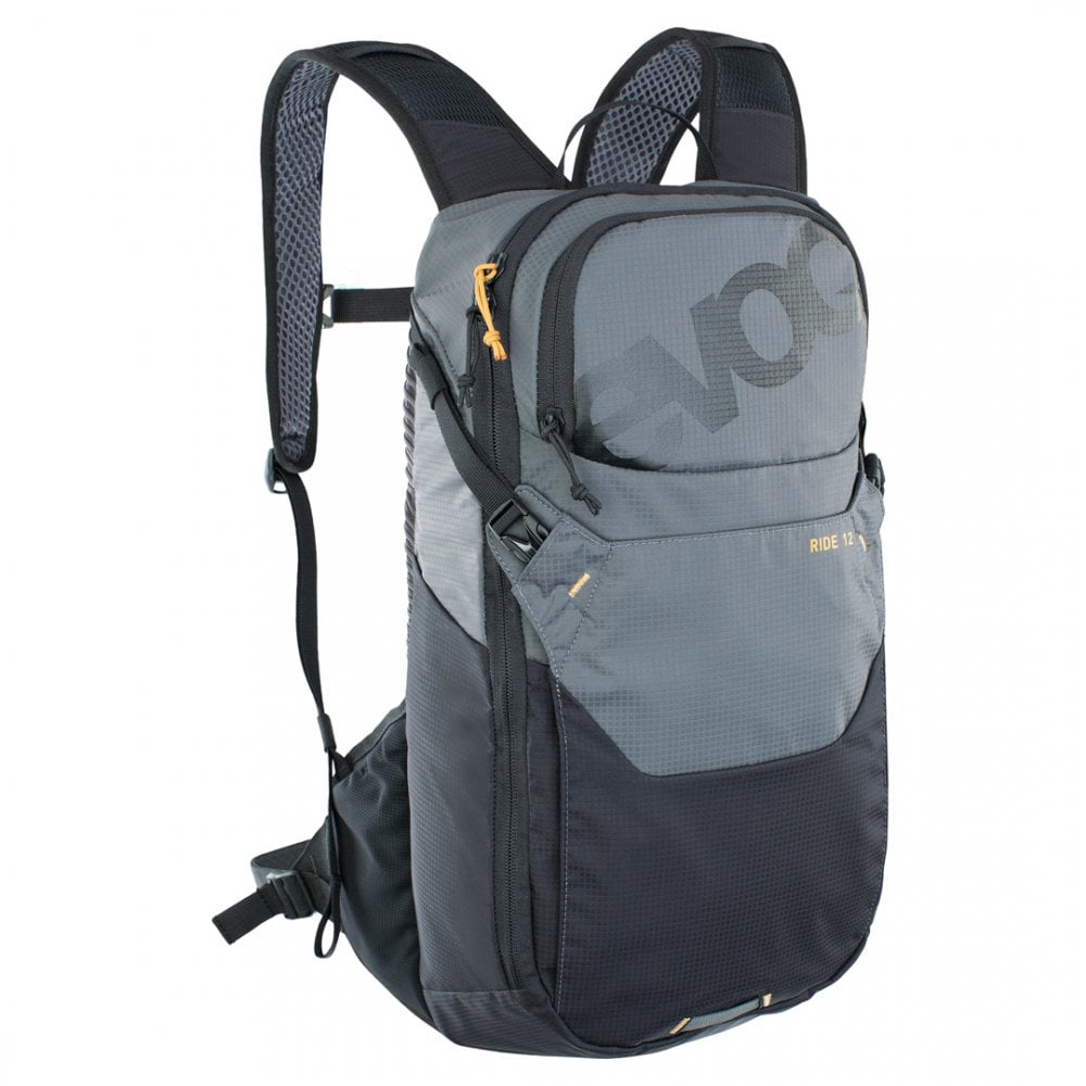 EVOC Ride 12 Performance Back Pack Carbon Grey/Black