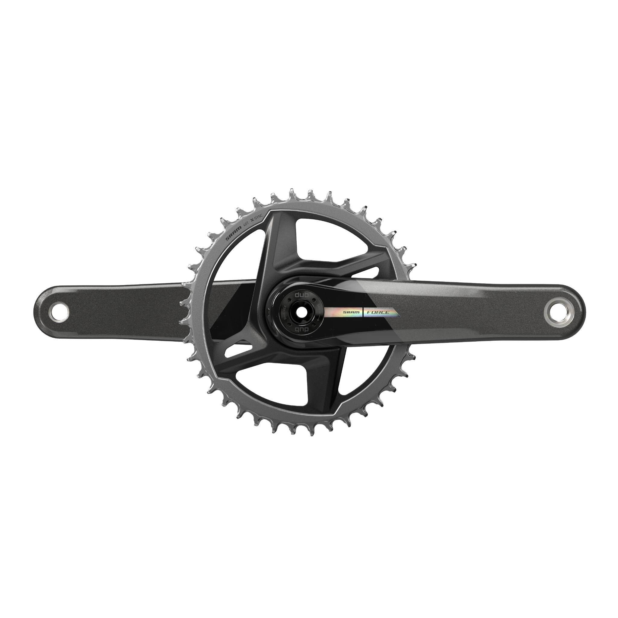 Force D2 Crankset 1x DUB Iridescenct / 165mm / 40T
