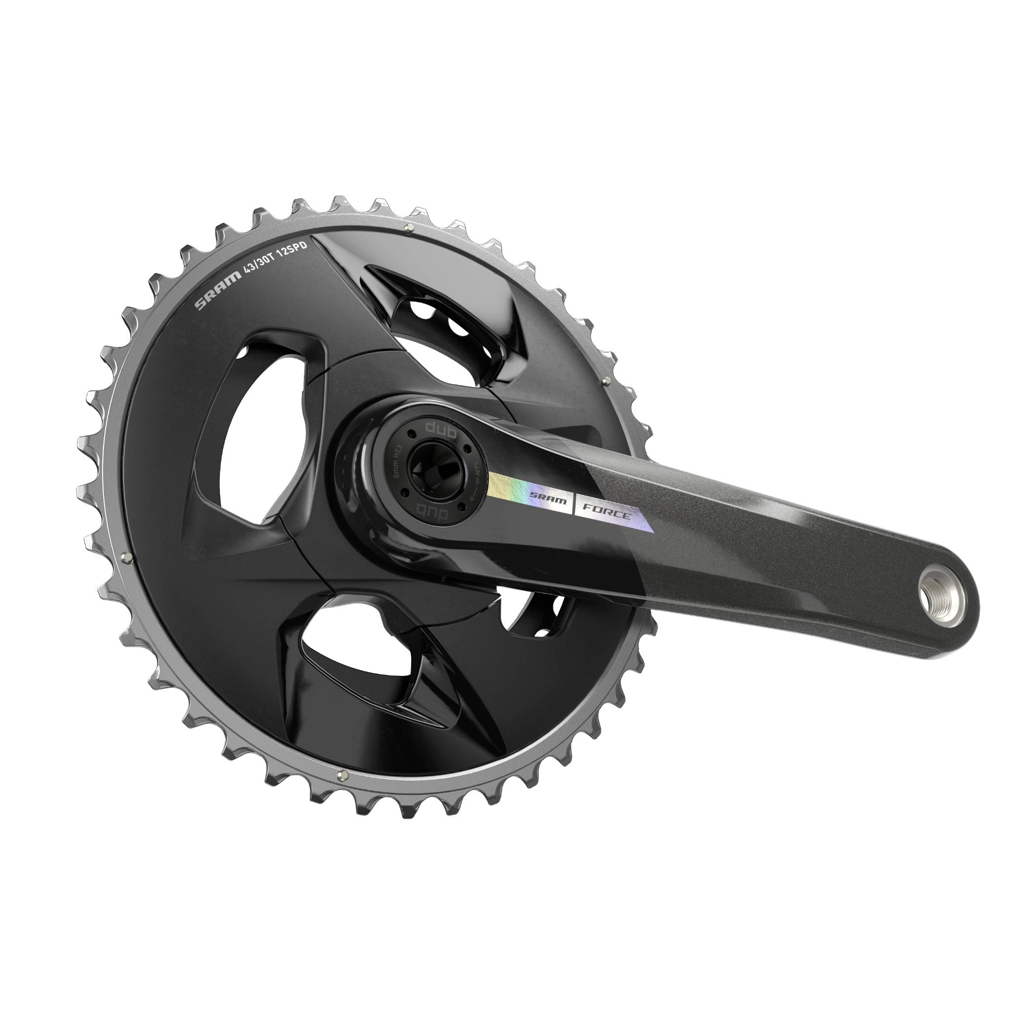 Force D2 Crankset 2x Wide DUB