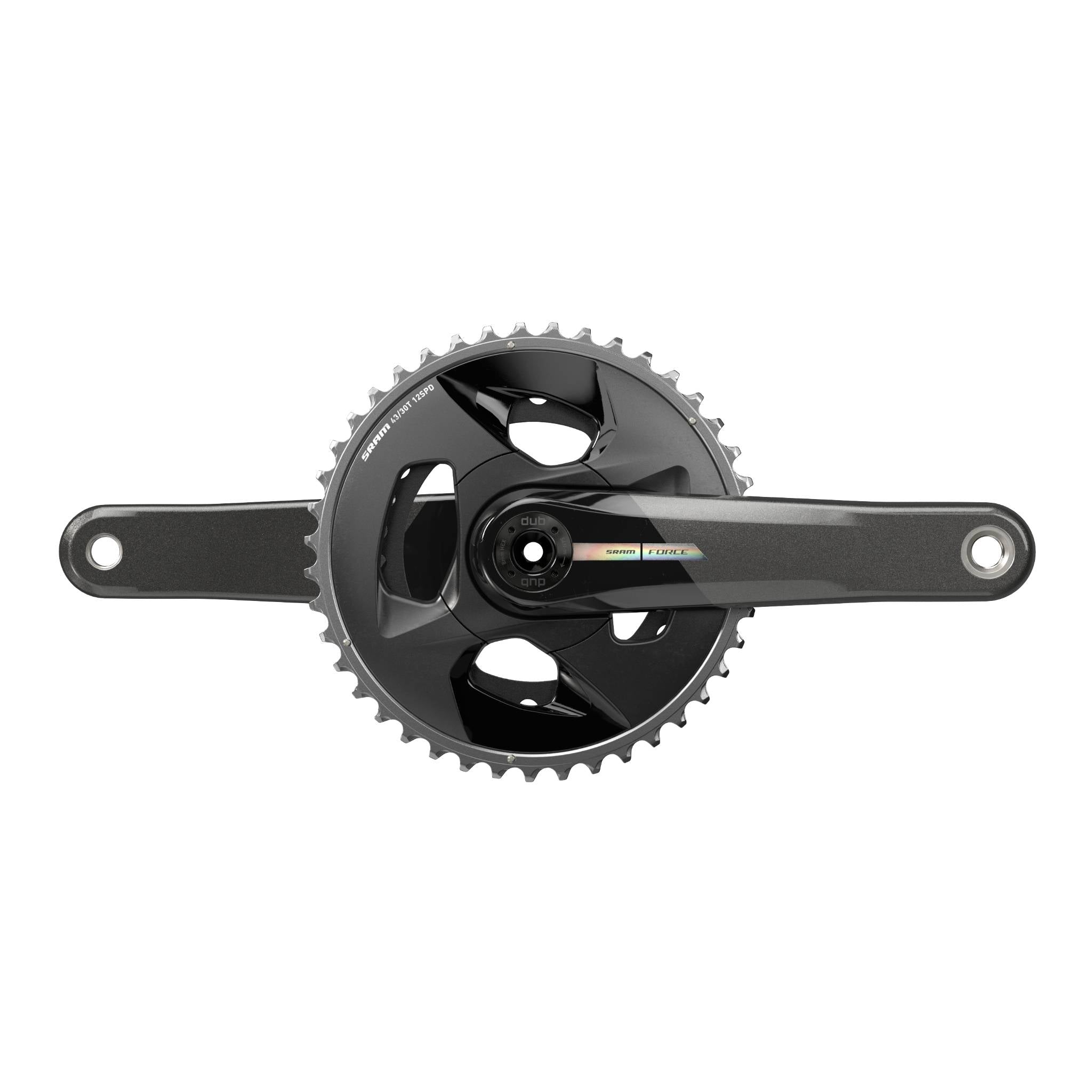 Force D2 Crankset 2x Wide DUB Iridescenct / 165mm / 43/30T